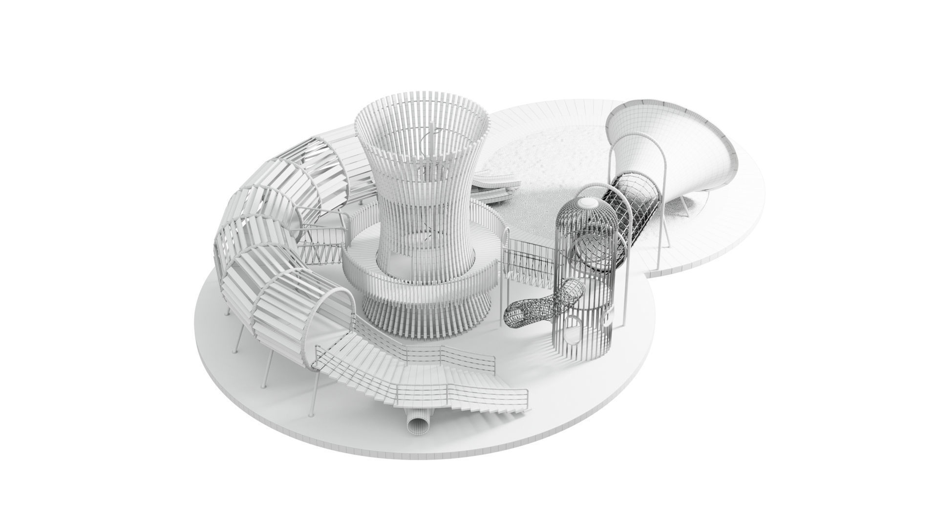 Large Playground 3D model_14