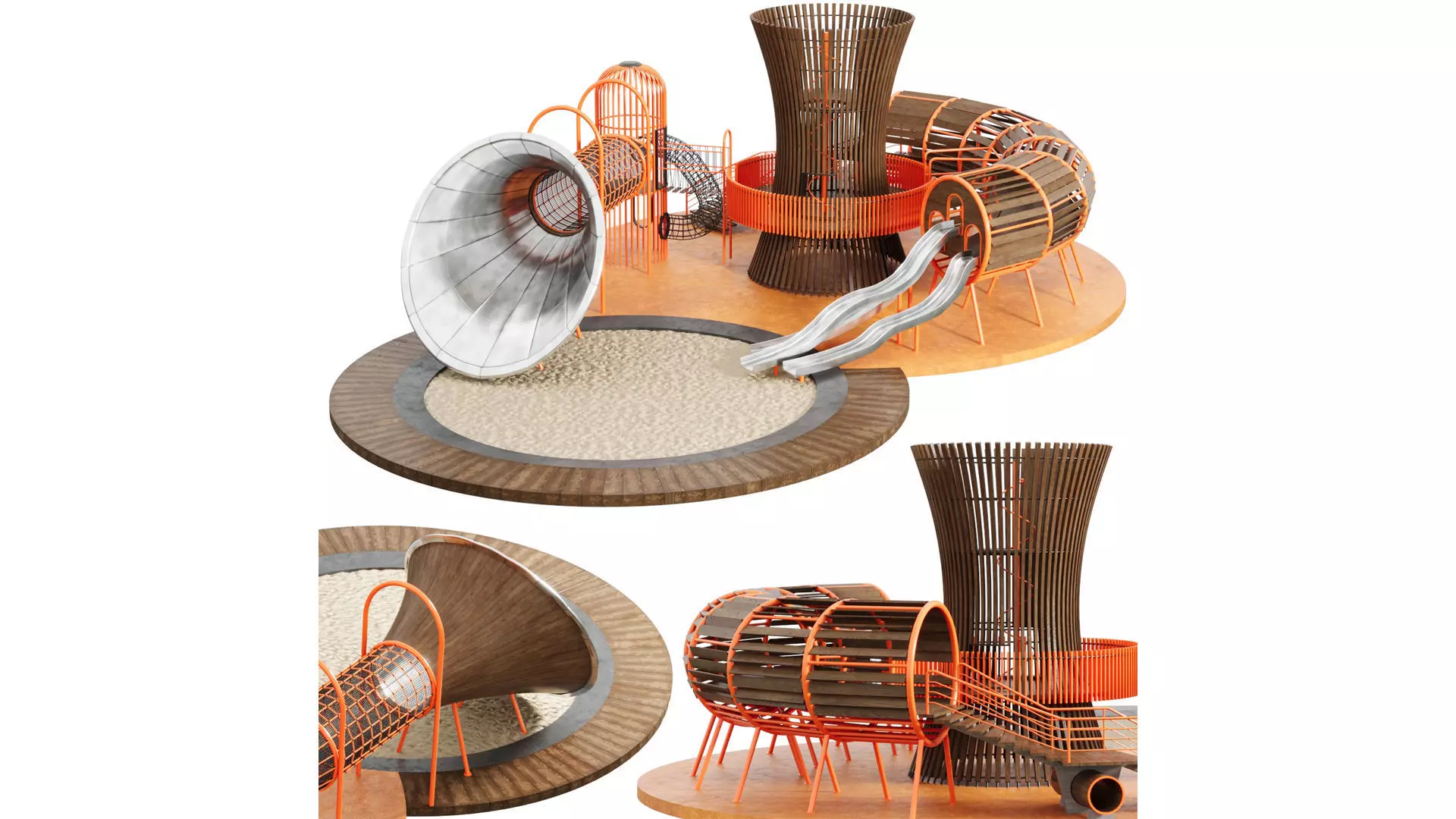 Large Playground 3D model_0