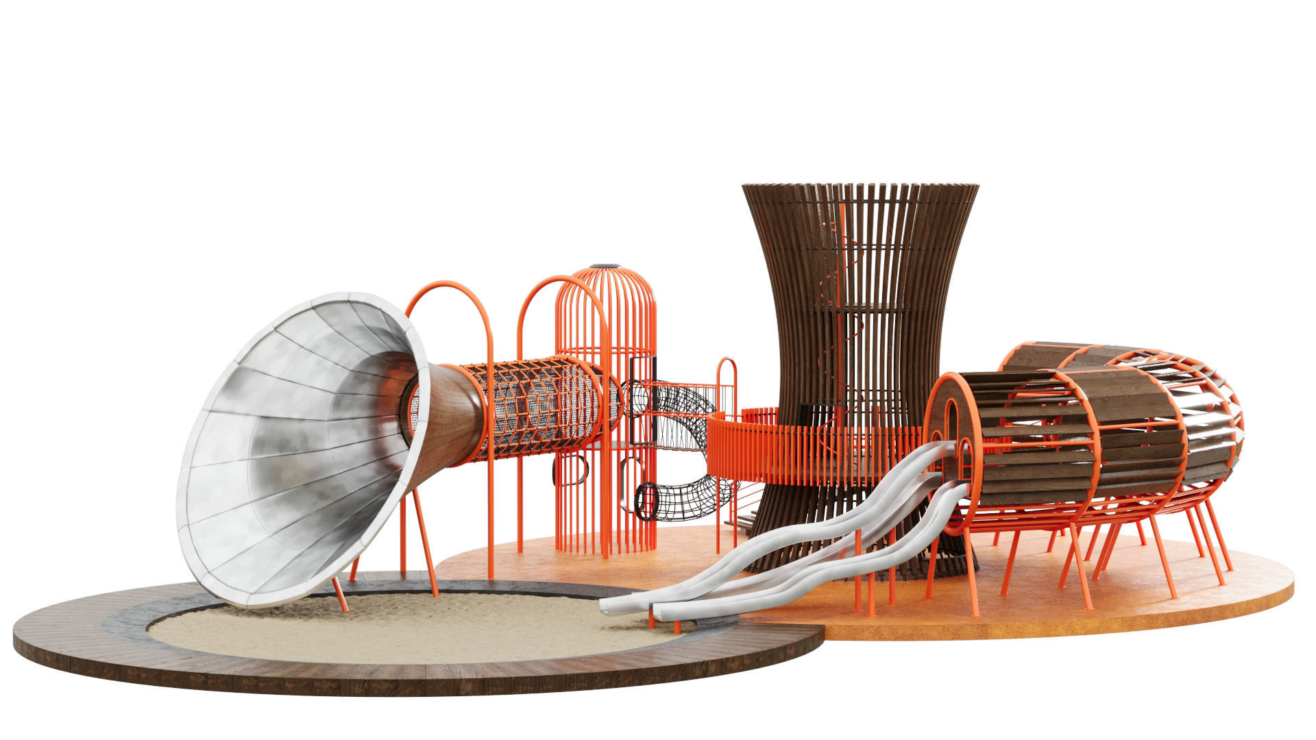 Large Playground 3D model_12