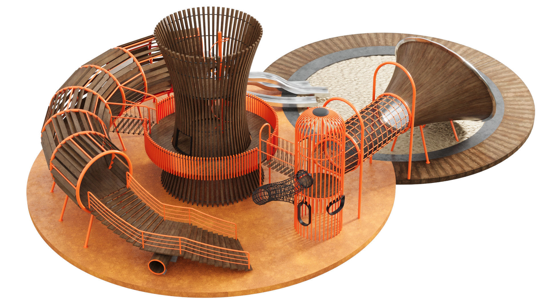 Large Playground 3D model_3