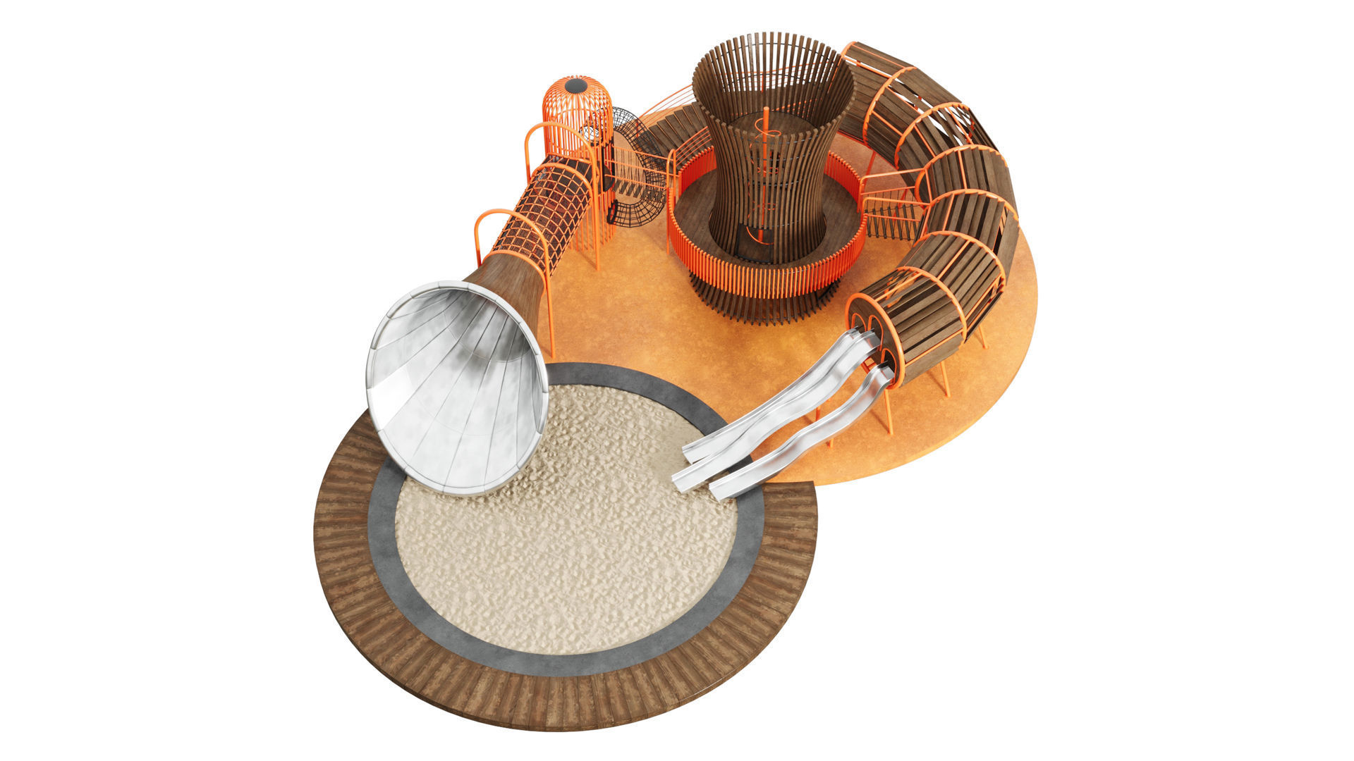 Large Playground 3D model_6