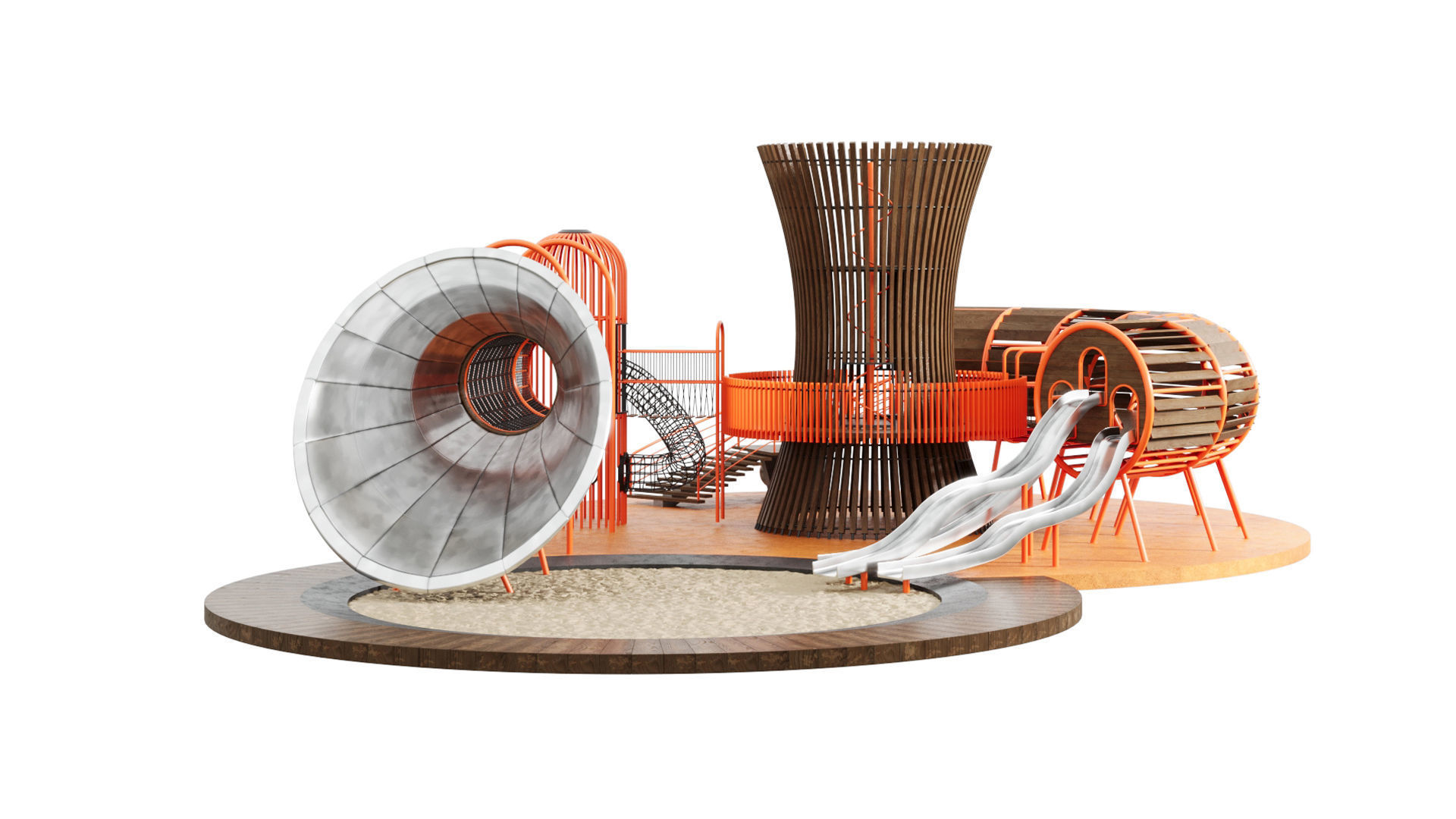 Large Playground 3D model_8