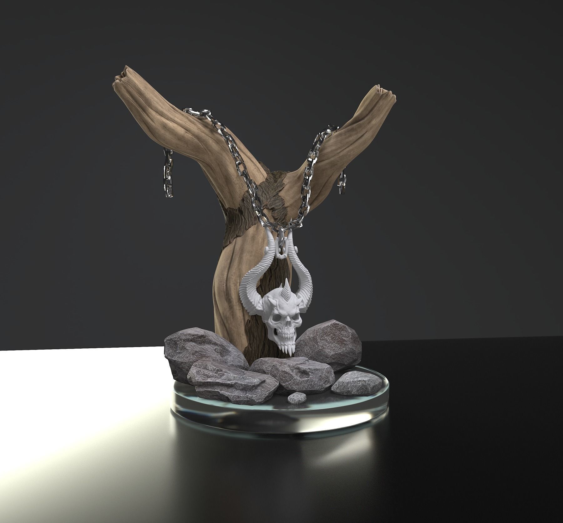 Diablo4 Mephisto 3D print model_1