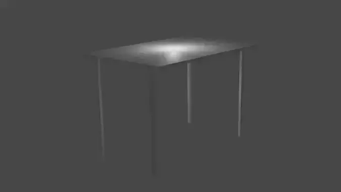 Simple Table 3D model