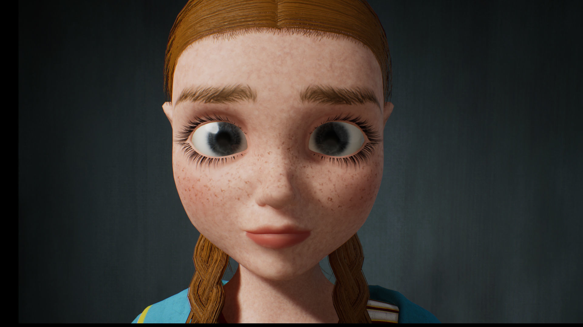 Low Poly Game Ready Rigged Stylized Character Max Low-poly 3D model_2