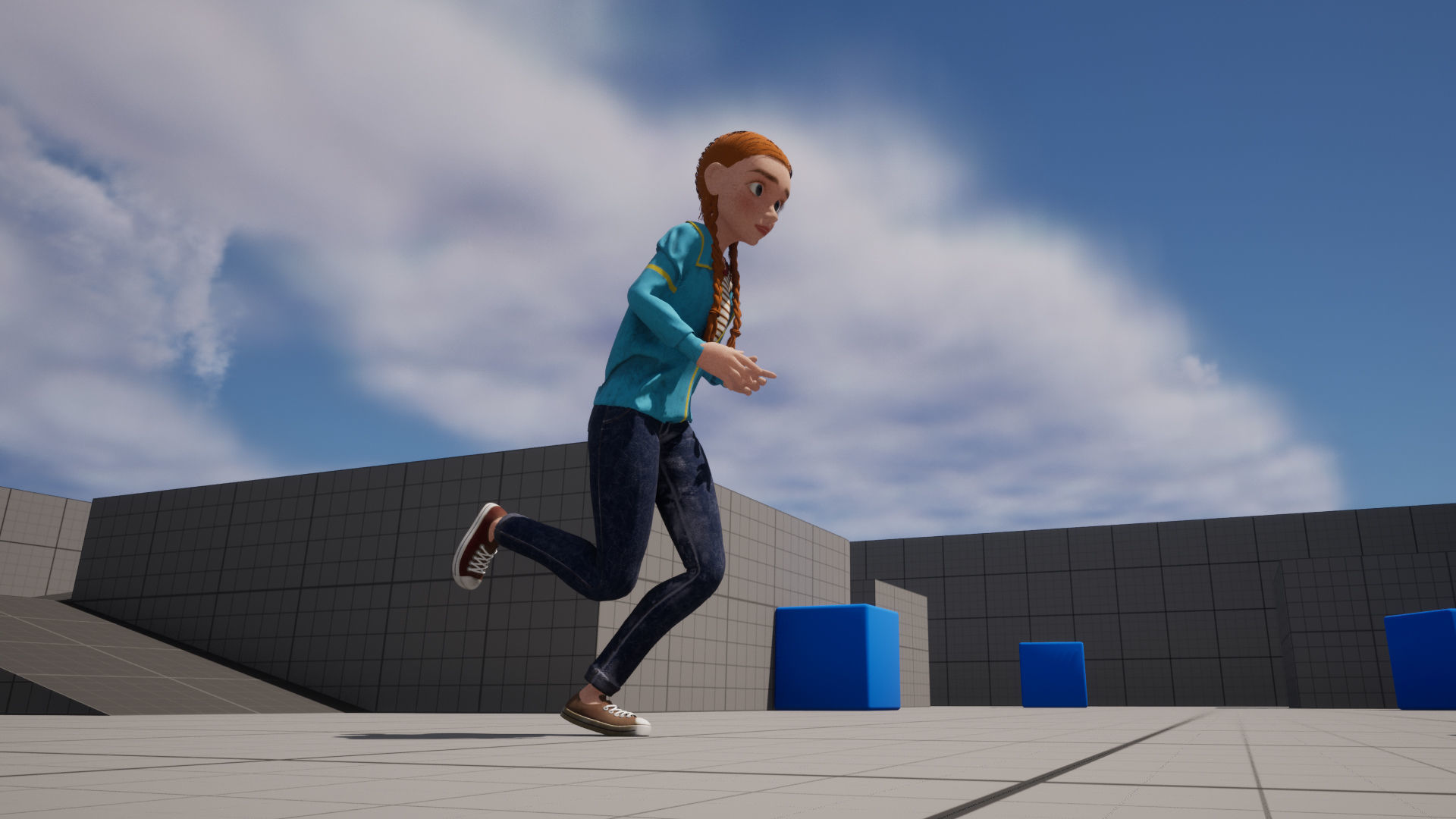 Low Poly Game Ready Rigged Stylized Character Max Low-poly 3D model_5