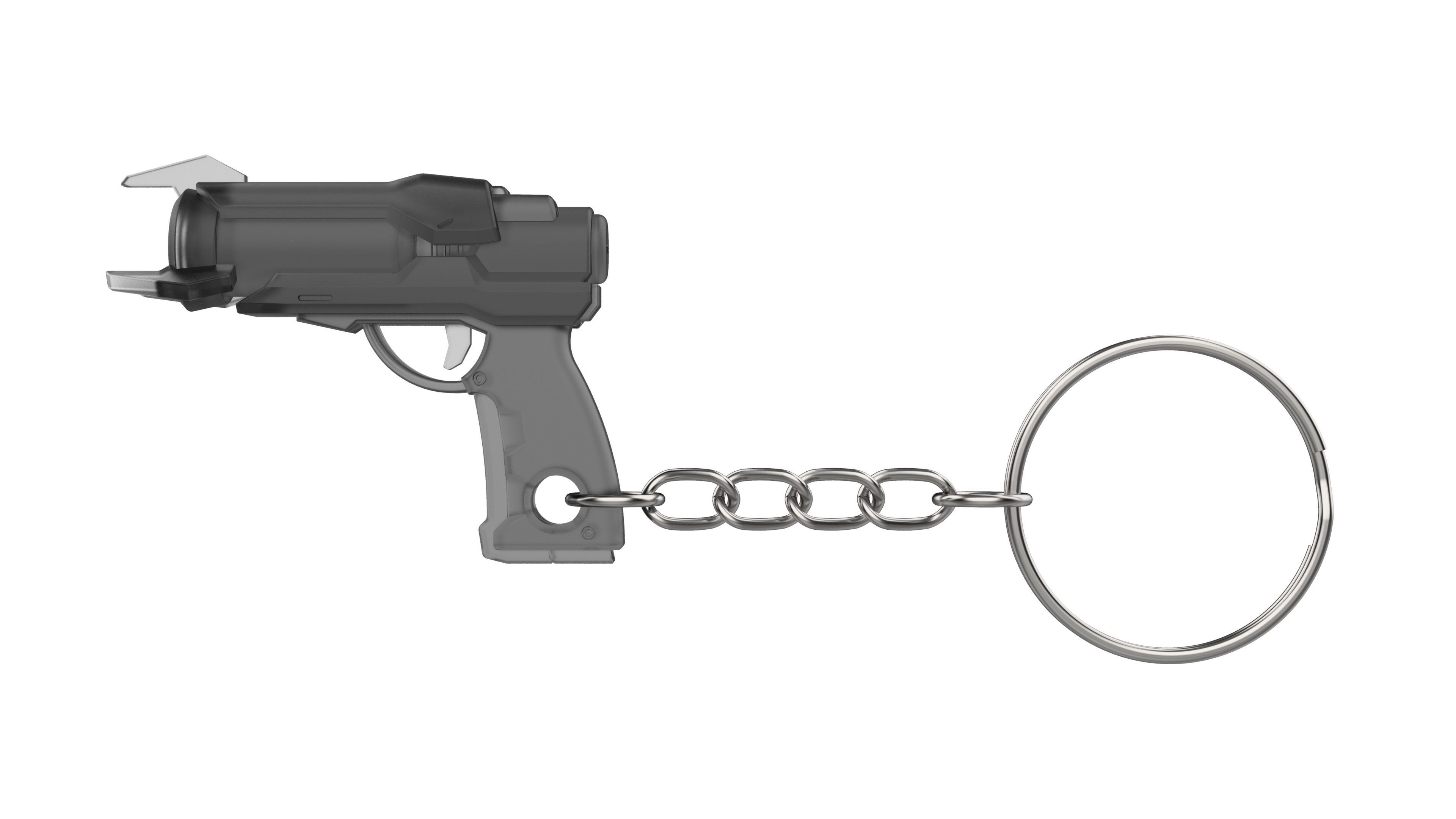 Keychain - Ana Dart Blaster - Overwatch - Printable model - STL 3D print model_1