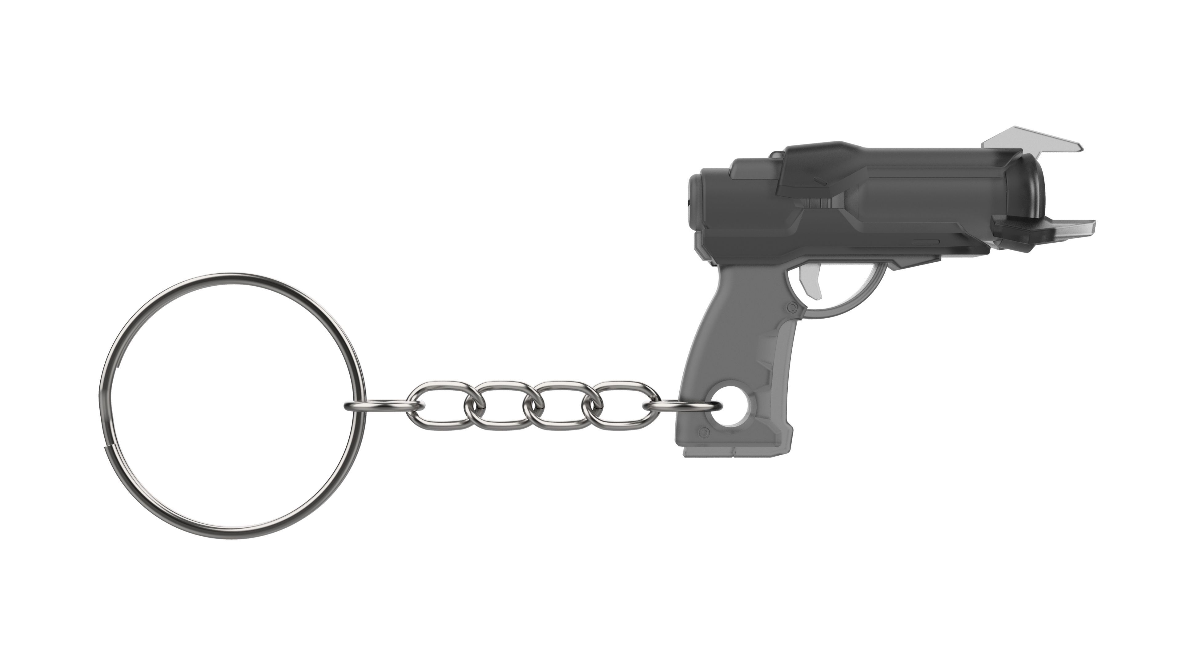 Keychain - Ana Dart Blaster - Overwatch - Printable model - STL 3D print model_4