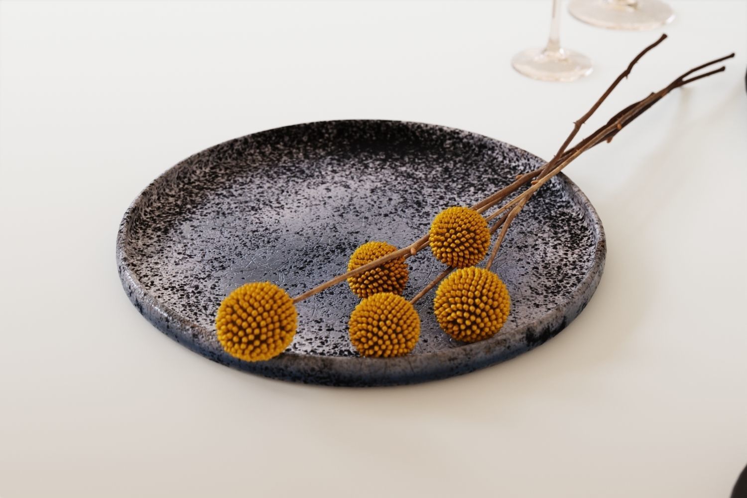 Modern restaurant tableware 3D model_7