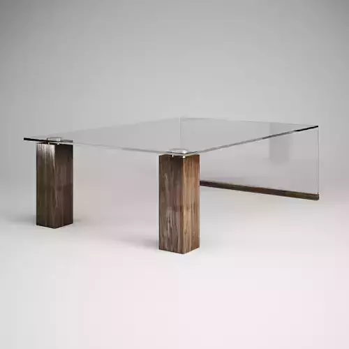 Wooden Glass Table 29