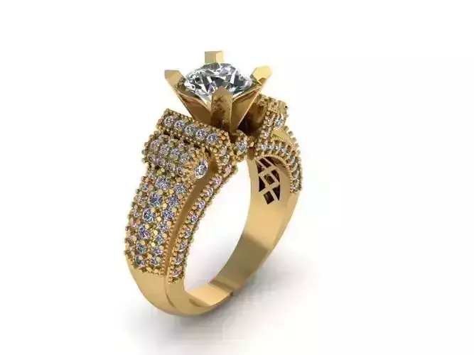 Diamond Solitare Ring