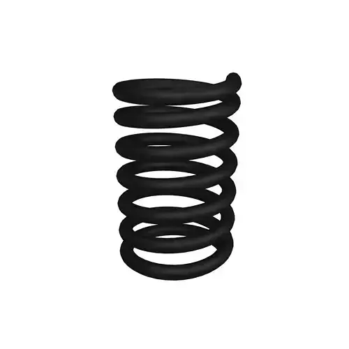 Coil Spring V1 002 Low-poly 3D model