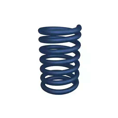 Coil Spring V1 003 Low-poly 3D model