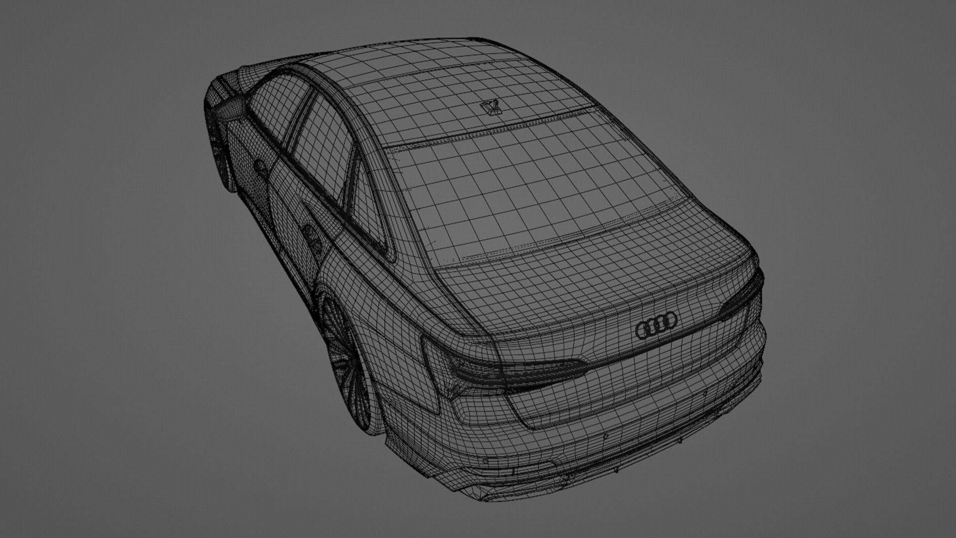 Audi A6 C8 S-Line 3D model_15