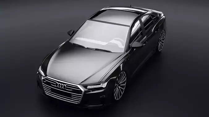 Audi A6 C8 S-Line 3D model