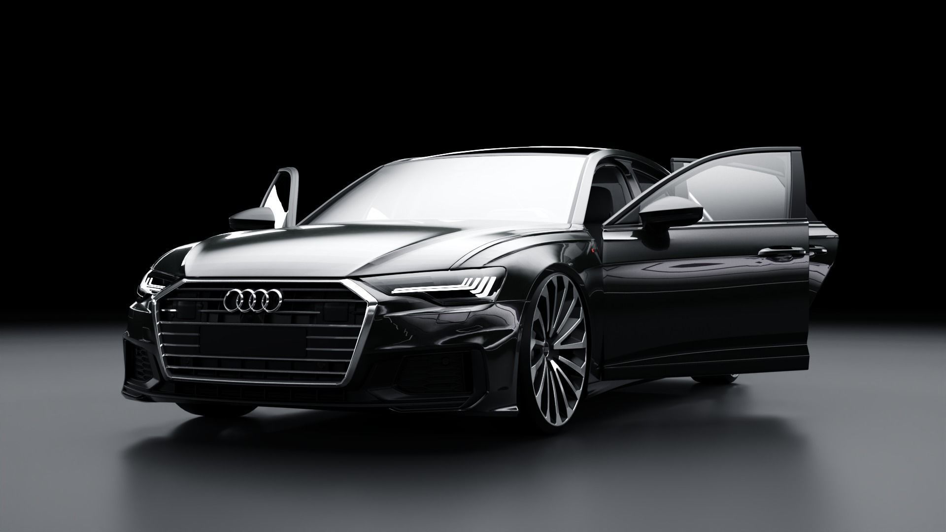 Audi A6 C8 S-Line 3D model_11