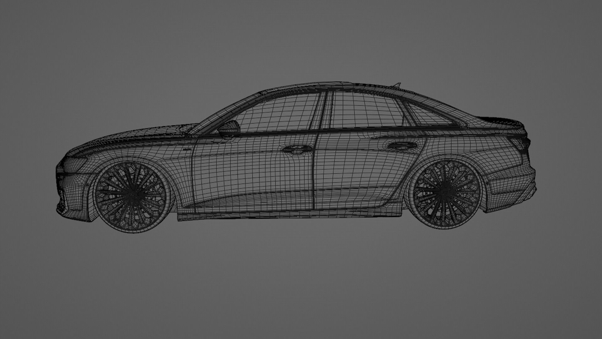 Audi A6 C8 S-Line 3D model_13