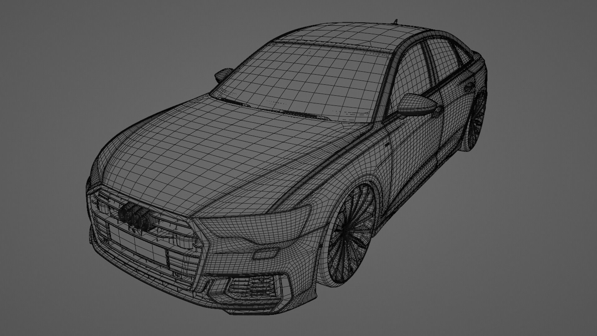Audi A6 C8 S-Line 3D model_12