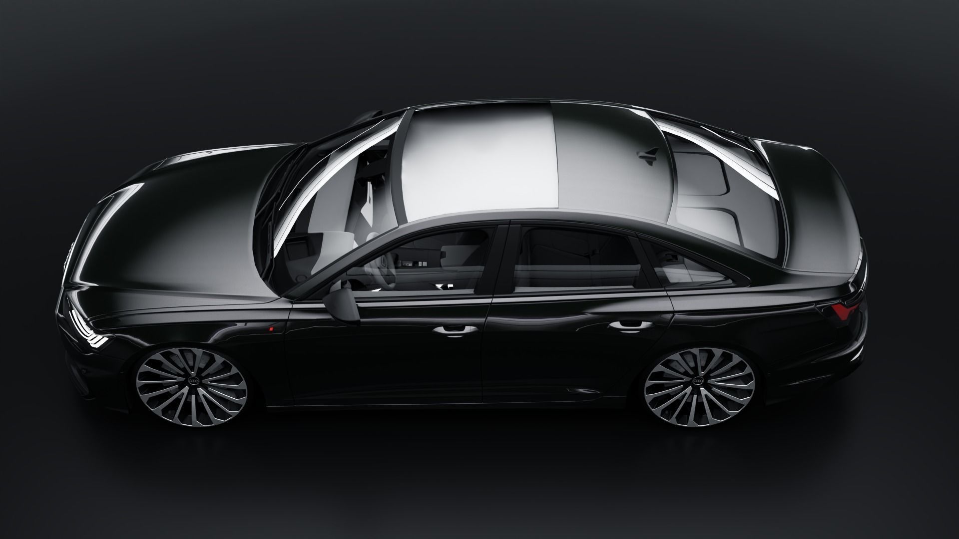 Audi A6 C8 S-Line 3D model_3