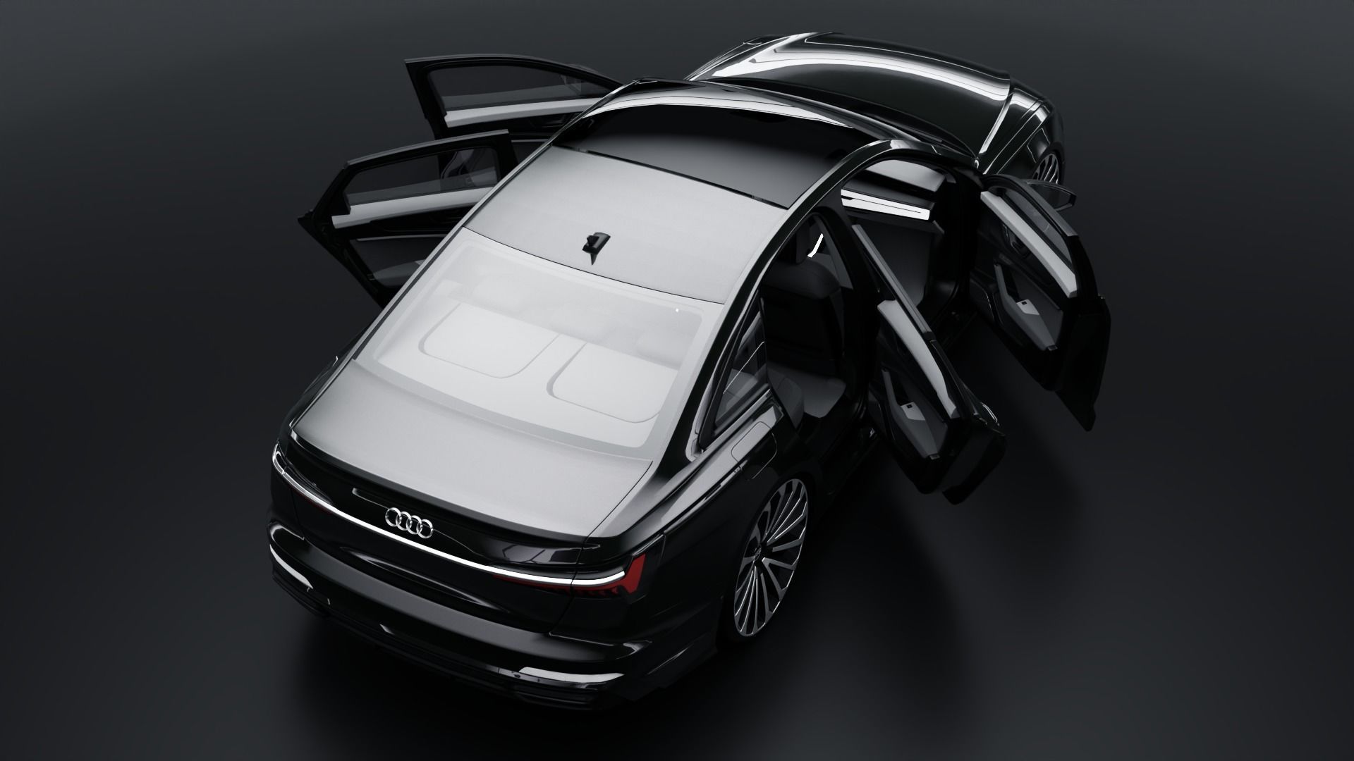 Audi A6 C8 S-Line 3D model_8