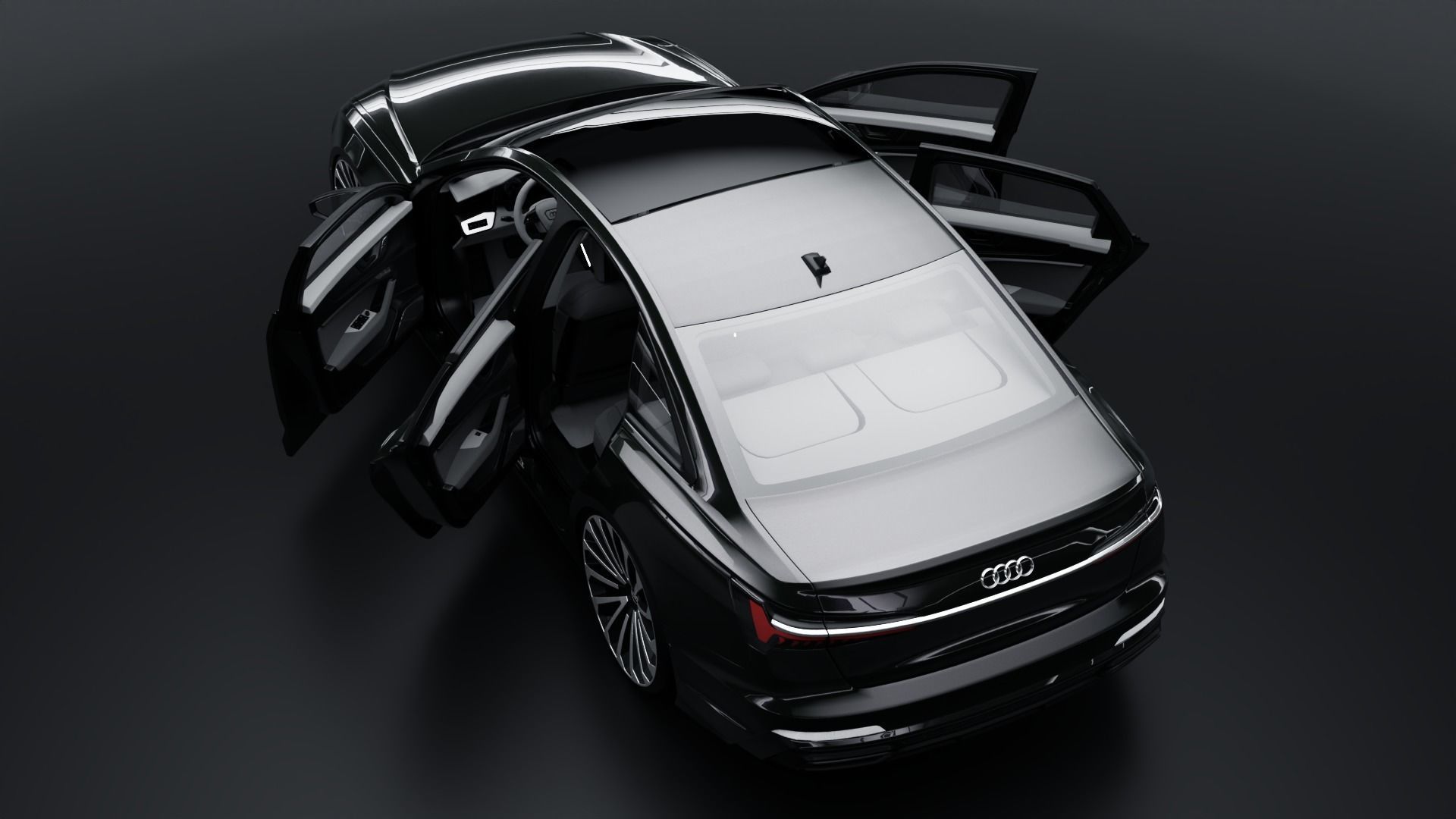 Audi A6 C8 S-Line 3D model_9