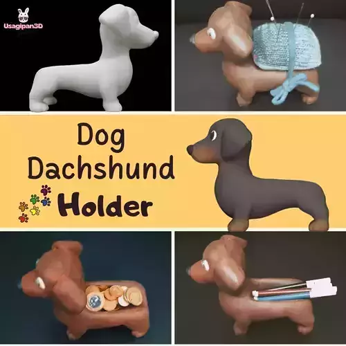 Dog Dachshund Holder