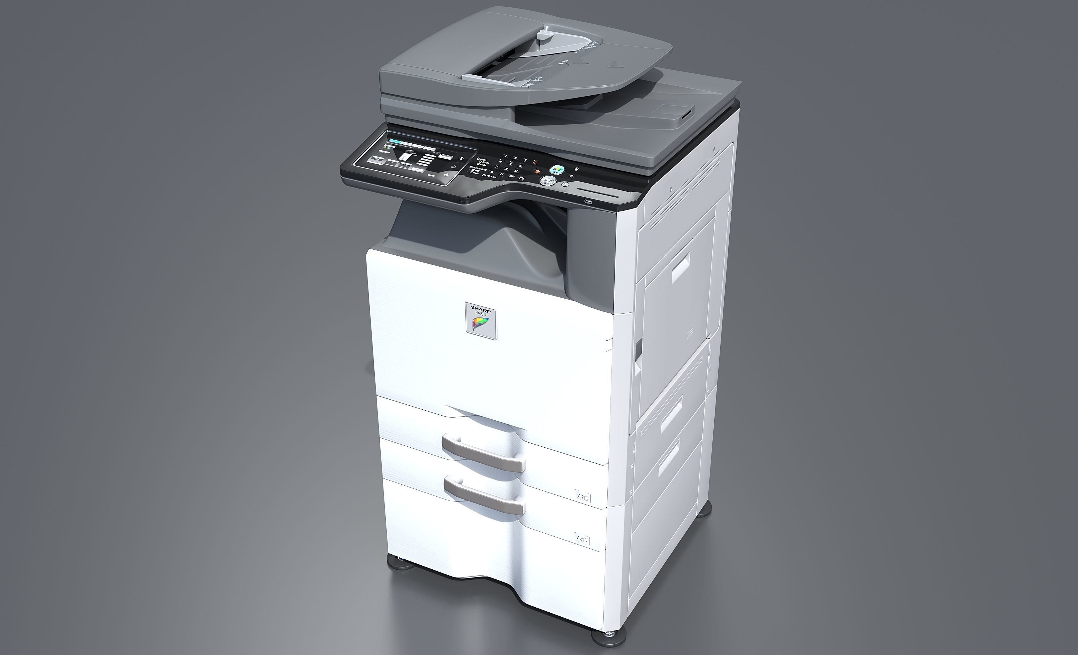 Mfp sharp nx2314 3D model_1