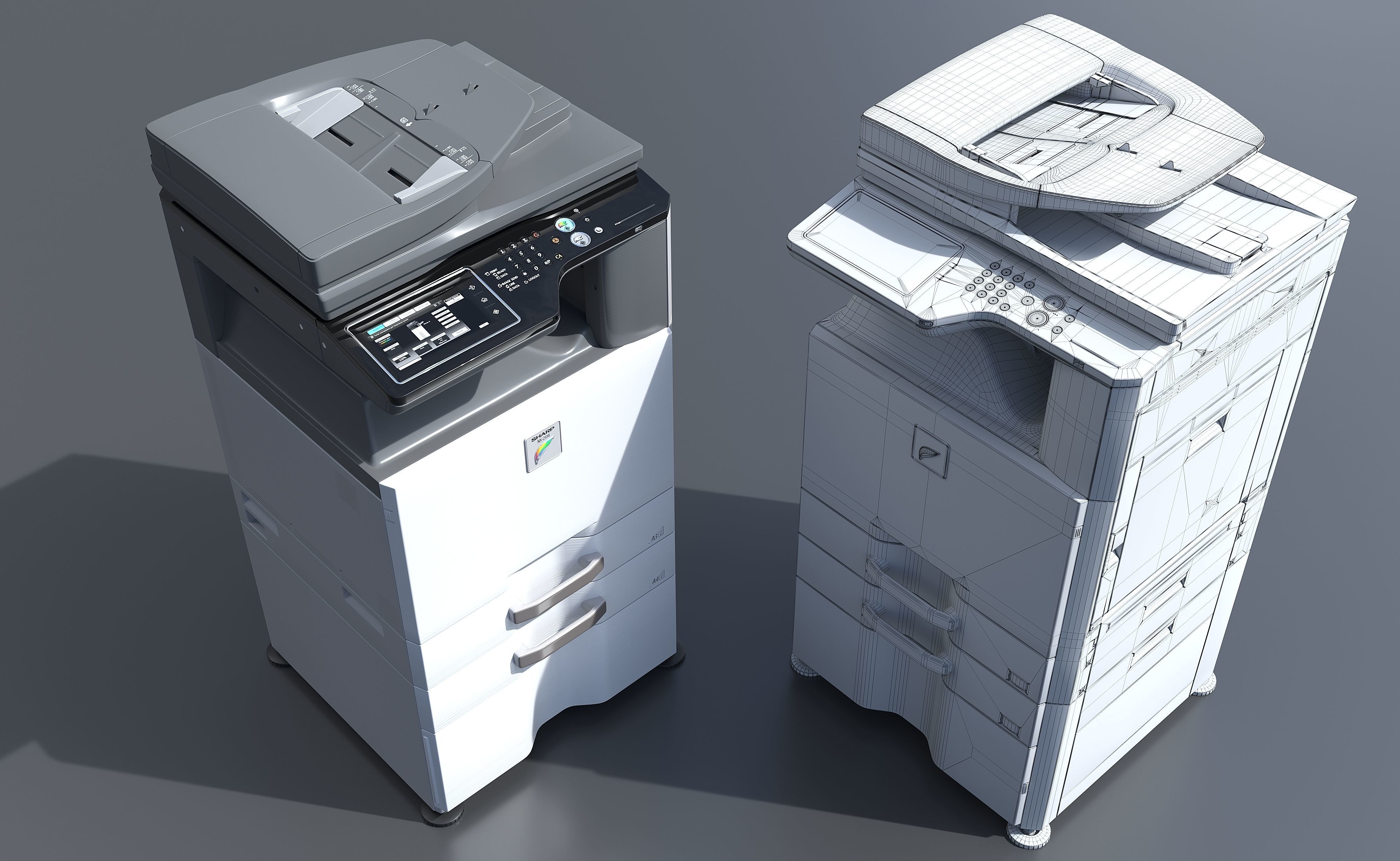 Mfp sharp nx2314 3D model_4