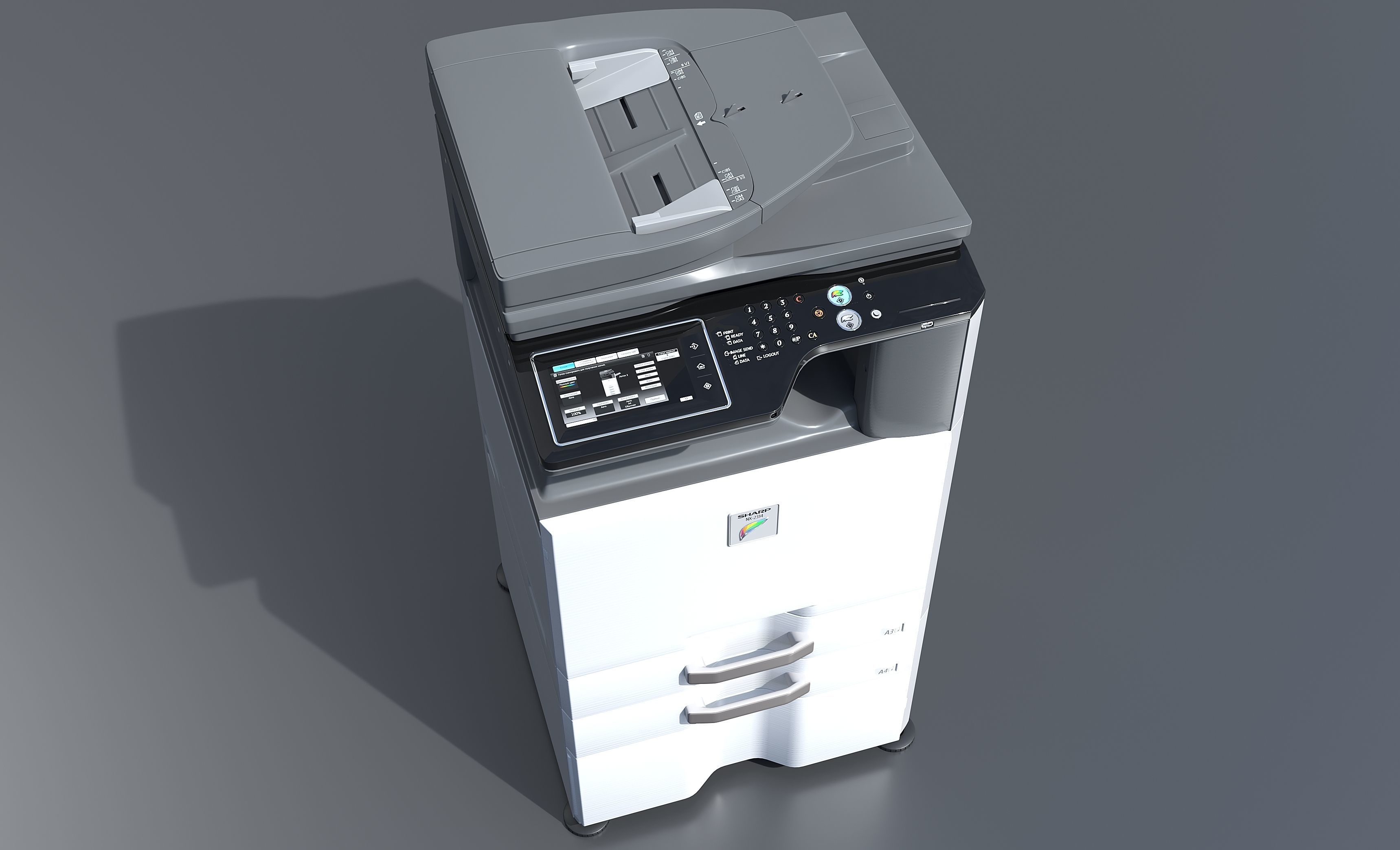 Mfp sharp nx2314 3D model_2