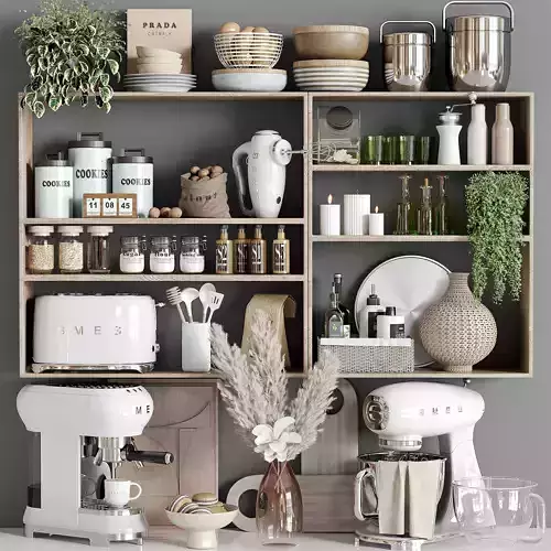 kitchen accessories 007 3D model