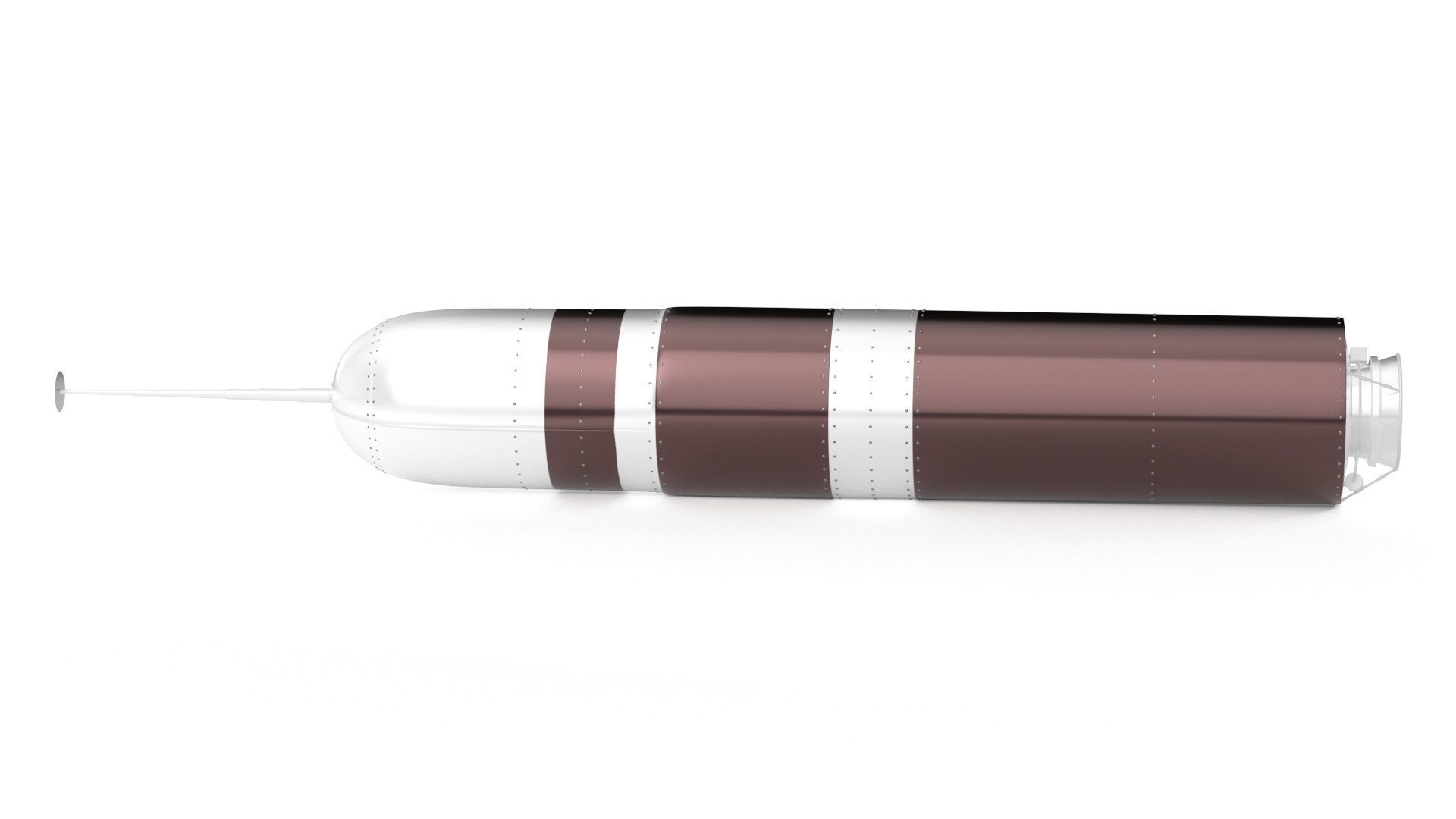 Trident D5 Submarine Ballistic Missile 3D model_18