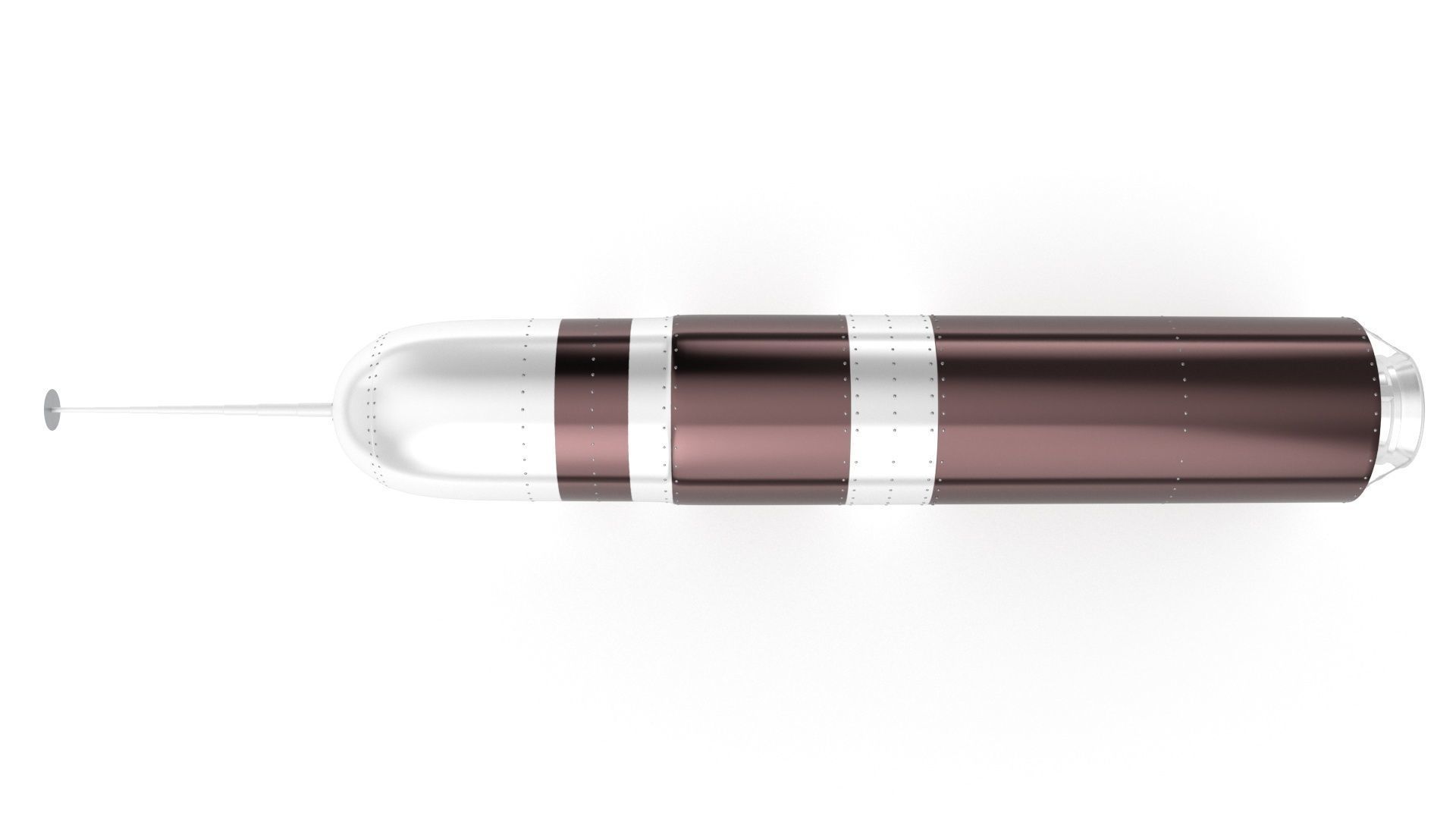 Trident D5 Submarine Ballistic Missile 3D model_13