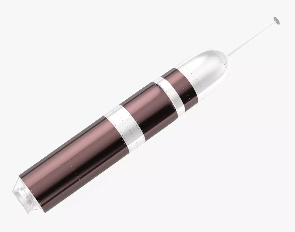 Trident D5 Submarine Ballistic Missile 3D model_0