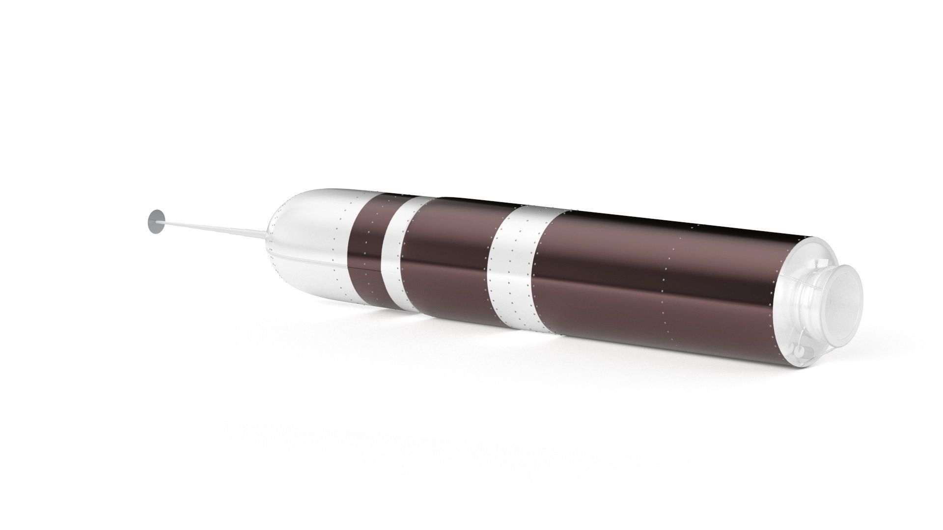 Trident D5 Submarine Ballistic Missile 3D model_33