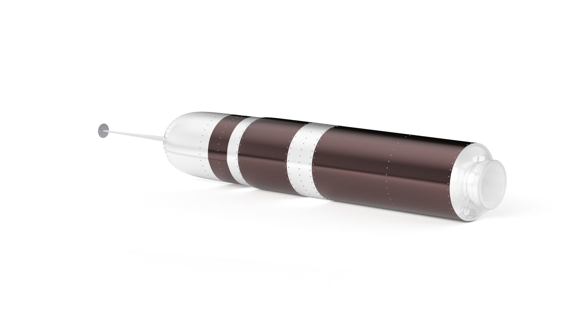 Trident D5 Submarine Ballistic Missile 3D model_32