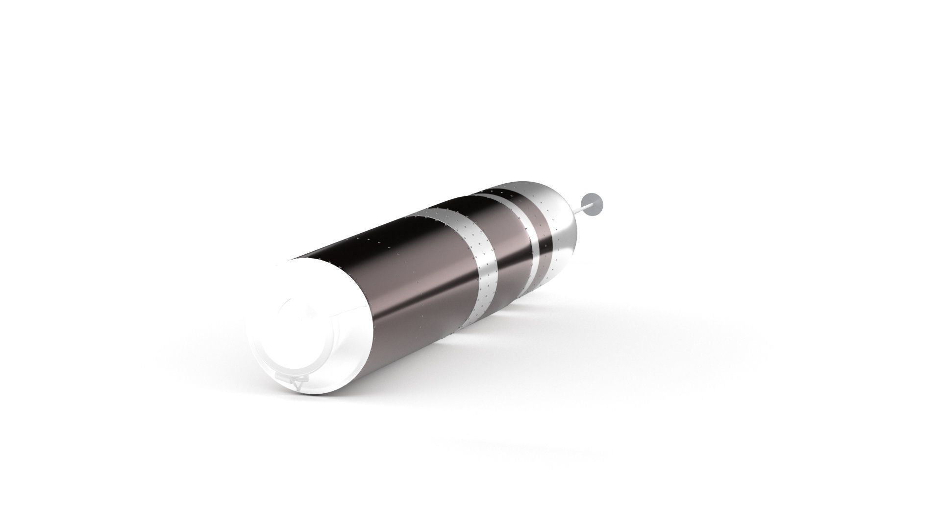Trident D5 Submarine Ballistic Missile 3D model_28