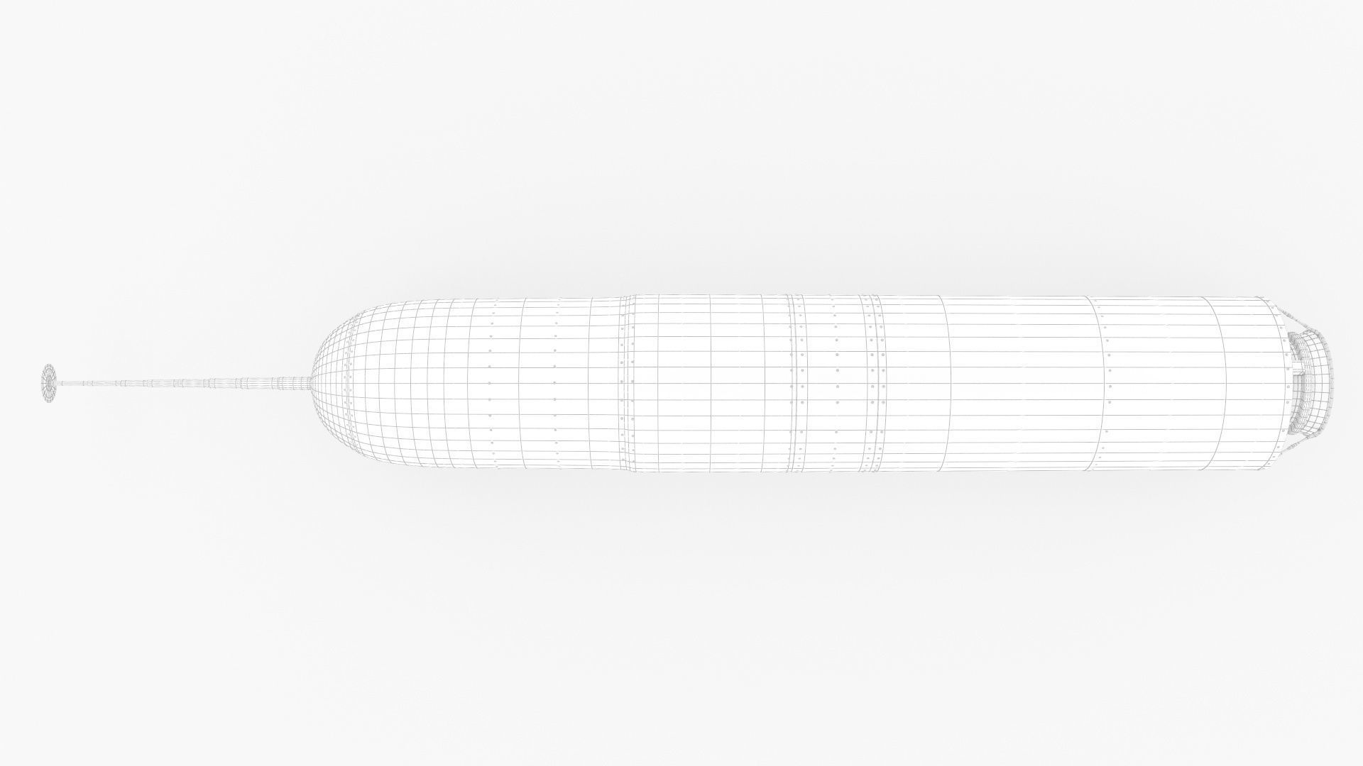 Trident D5 Submarine Ballistic Missile 3D model_14