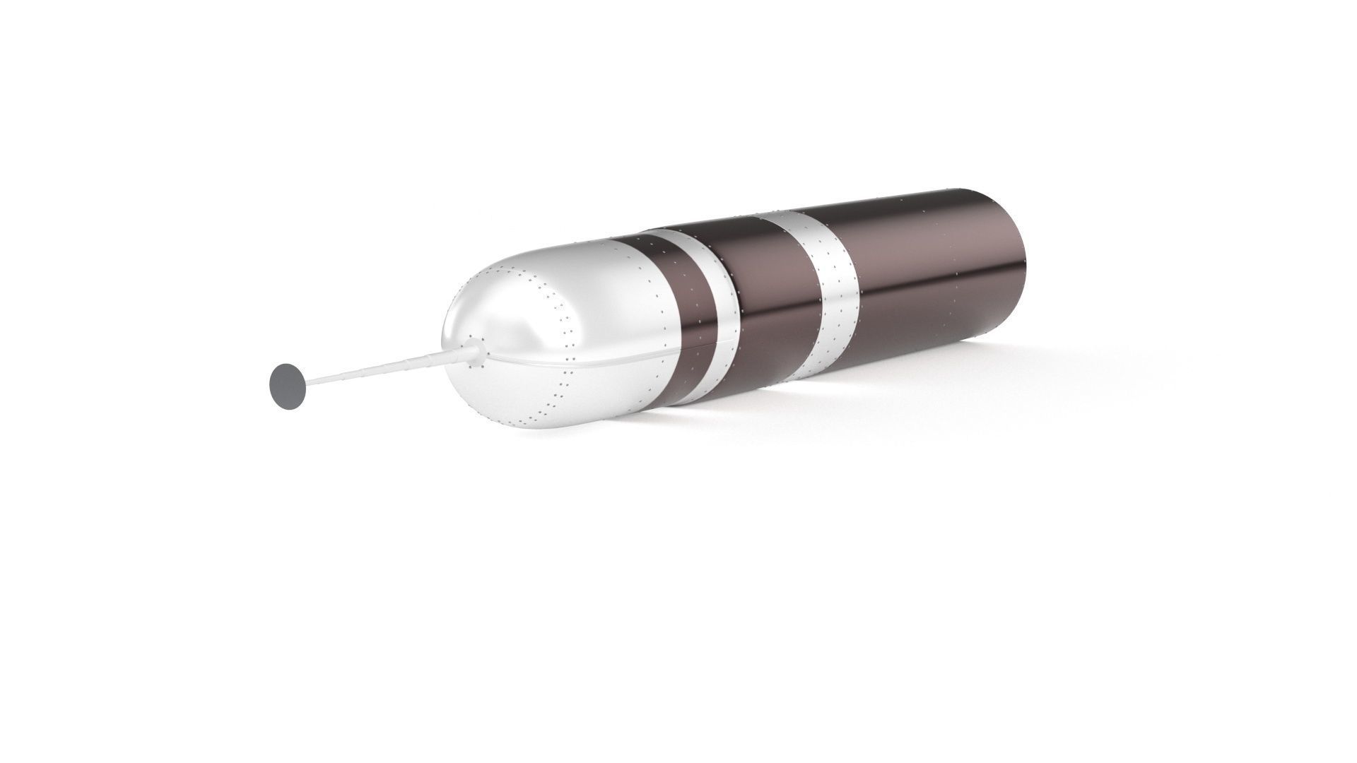 Trident D5 Submarine Ballistic Missile 3D model_15