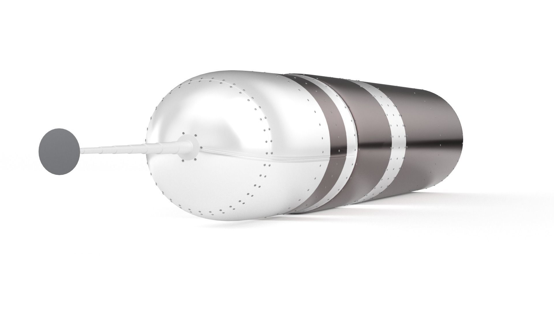 Trident D5 Submarine Ballistic Missile 3D model_5