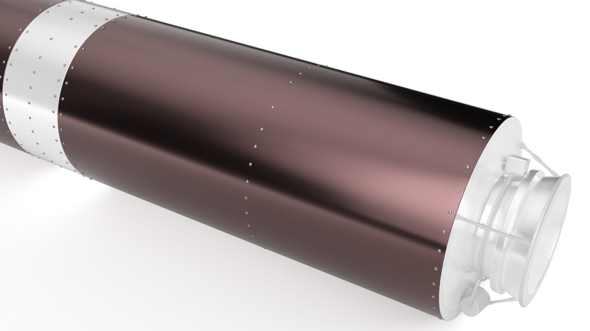 Trident D5 Submarine Ballistic Missile 3D model_9