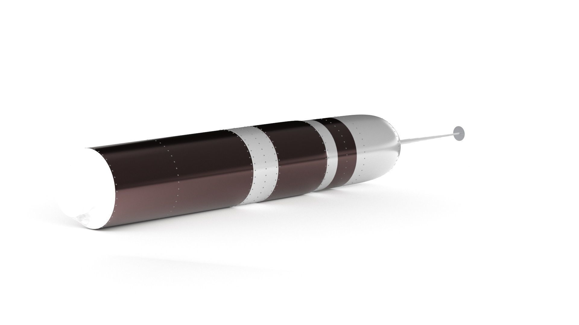 Trident D5 Submarine Ballistic Missile 3D model_27