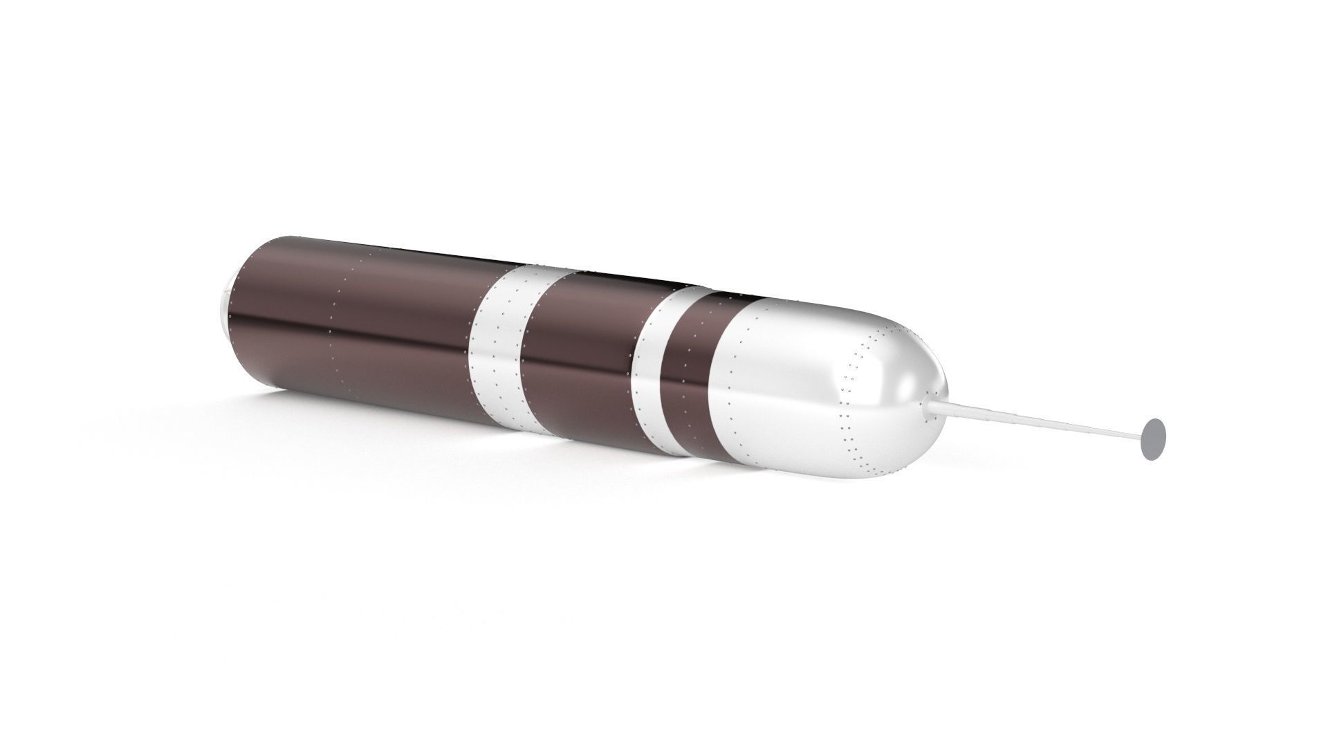 Trident D5 Submarine Ballistic Missile 3D model_24