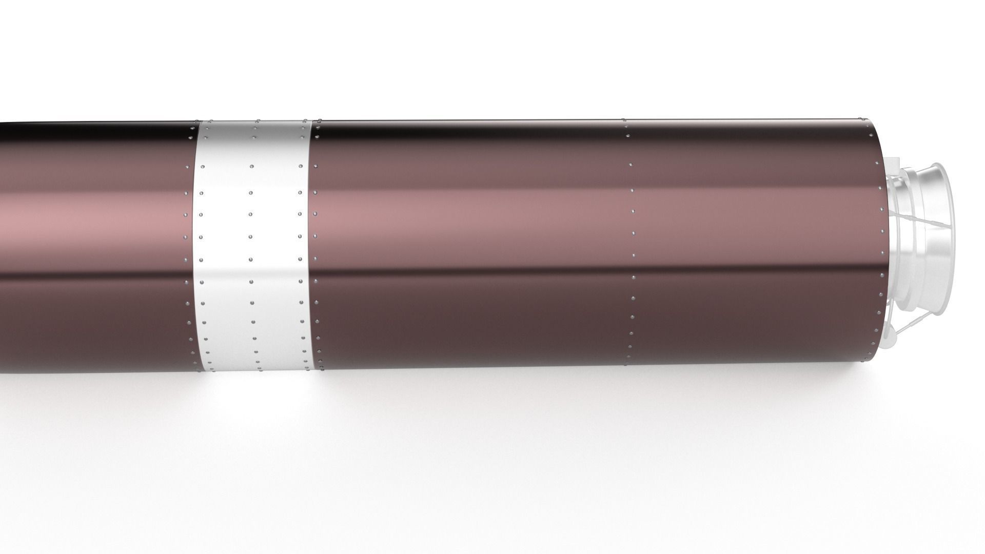 Trident D5 Submarine Ballistic Missile 3D model_7