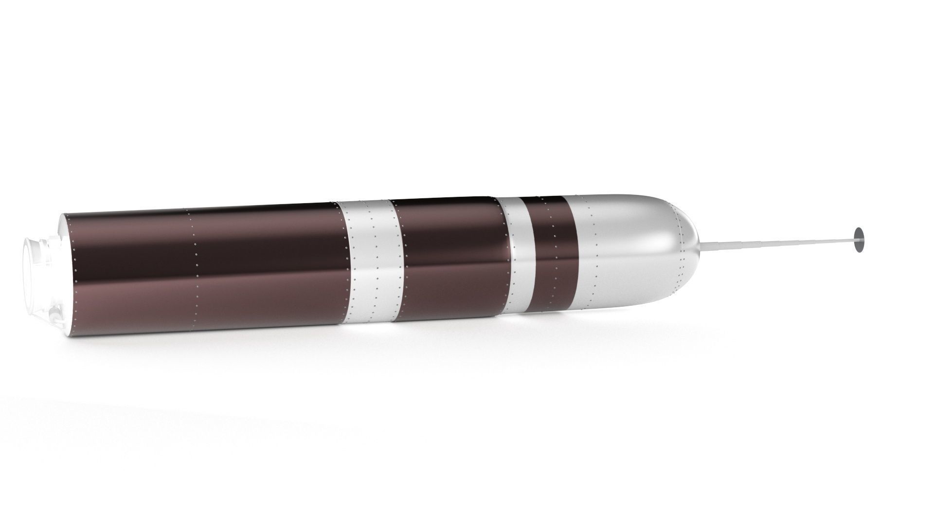 Trident D5 Submarine Ballistic Missile 3D model_26