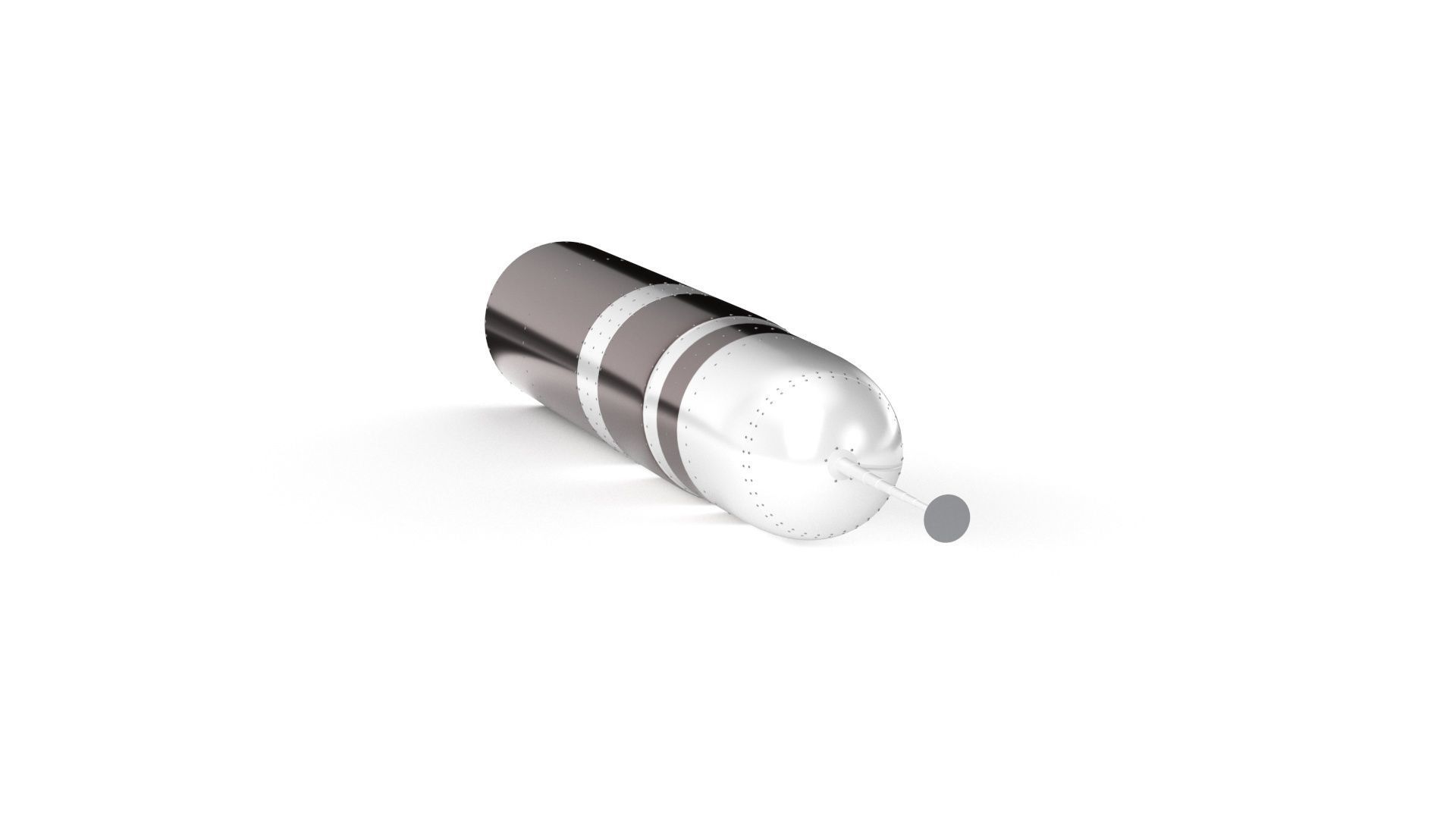 Trident D5 Submarine Ballistic Missile 3D model_23