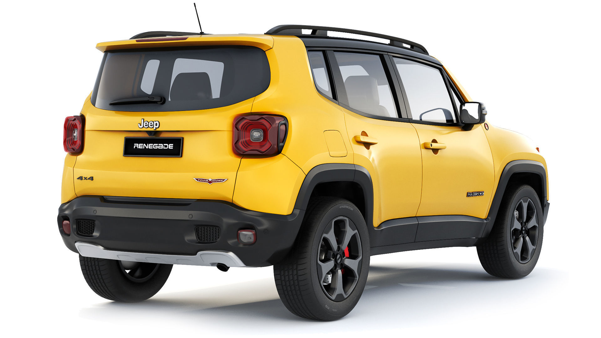 Jeep Renegade Trailhawk 2016 3D model_4