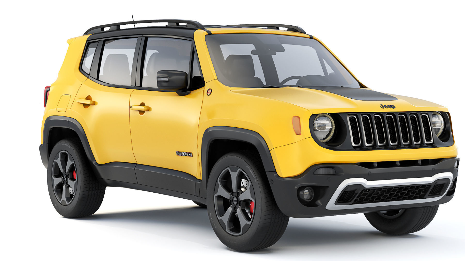 Jeep Renegade Trailhawk 2016 3D model_6