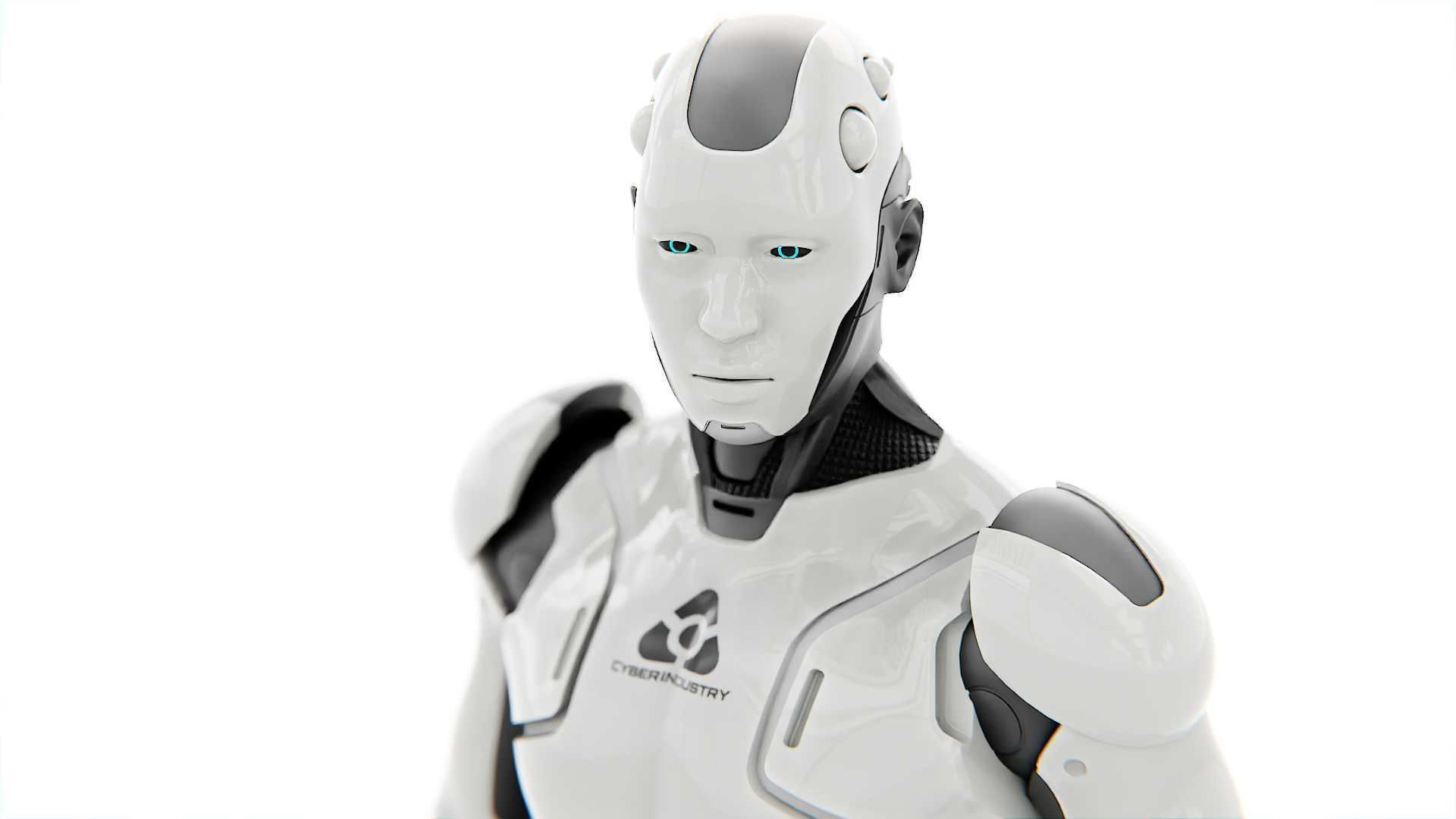 ANDROID  CRONOSH  RIGGED 3D model_20