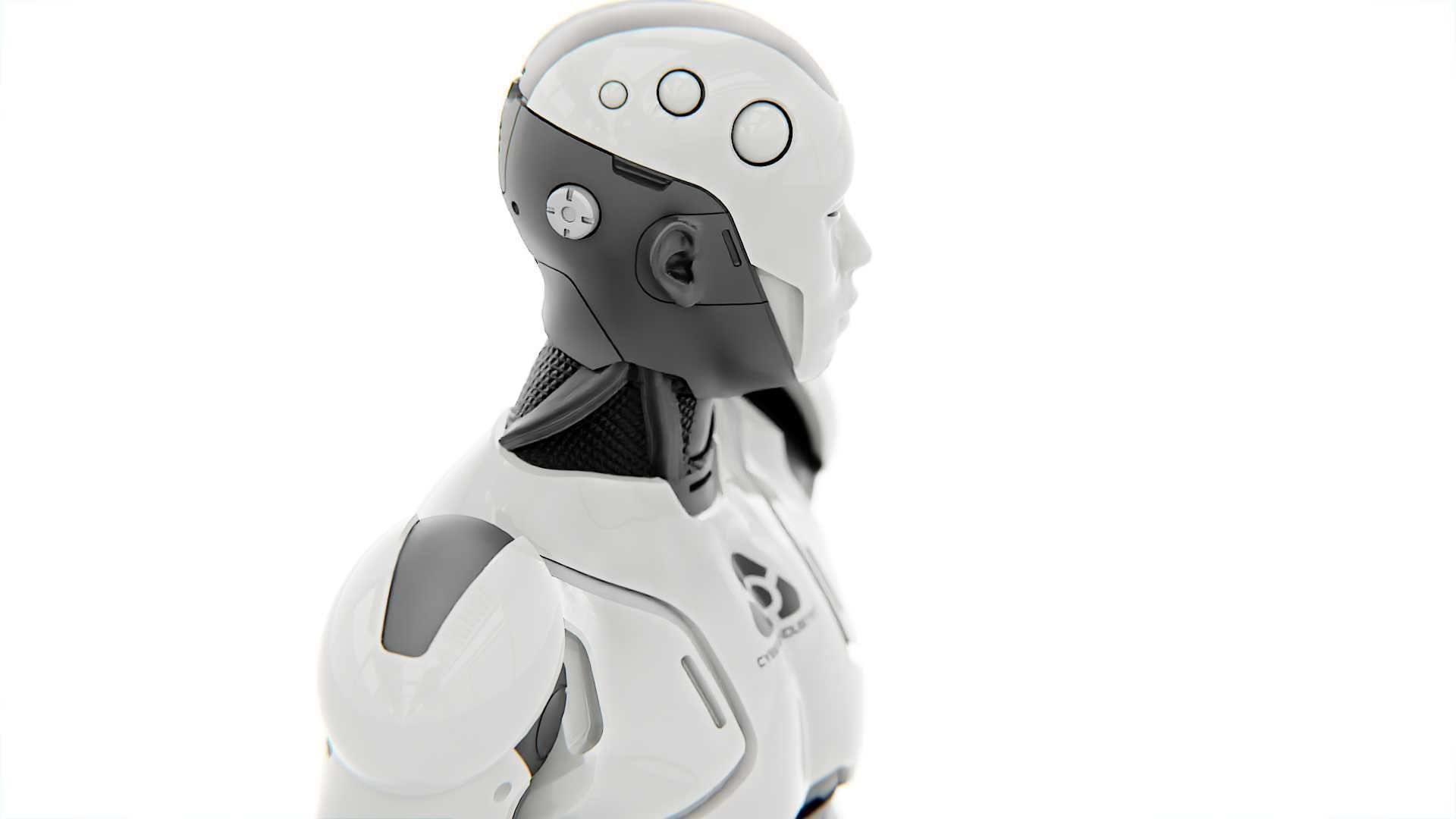 ANDROID  CRONOSH  RIGGED 3D model_18