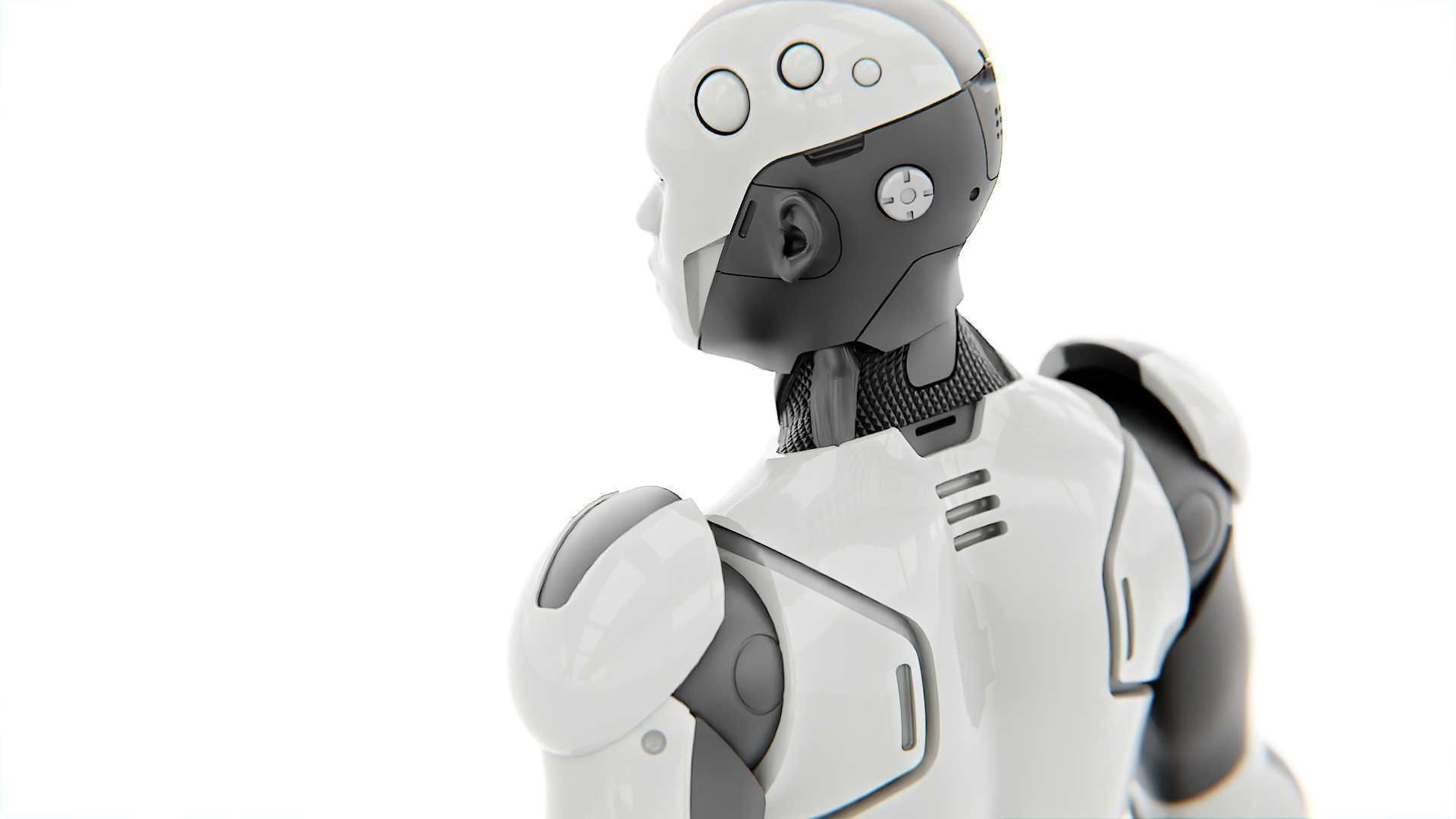 ANDROID  CRONOSH  RIGGED 3D model_16